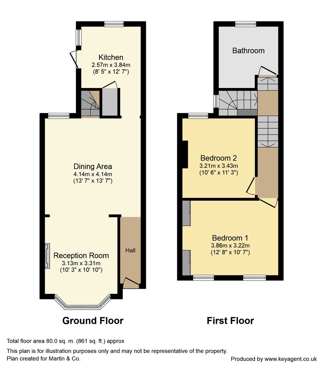 Martin Co Crystal Palace 2 Bedroom Terraced House Let In Stembridge Road Anerley