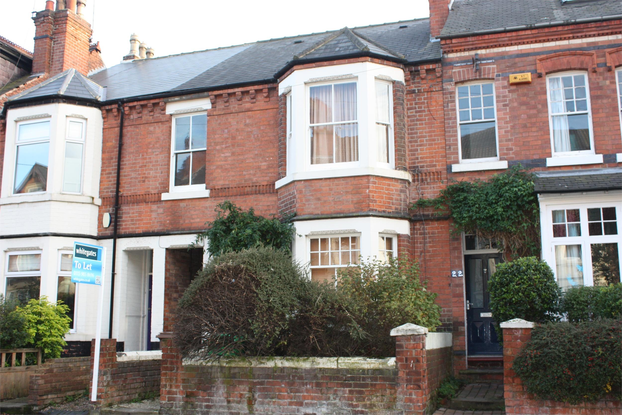 Whitegates Nottingham Sherwood 4 bedroom Terraced House To Let in
