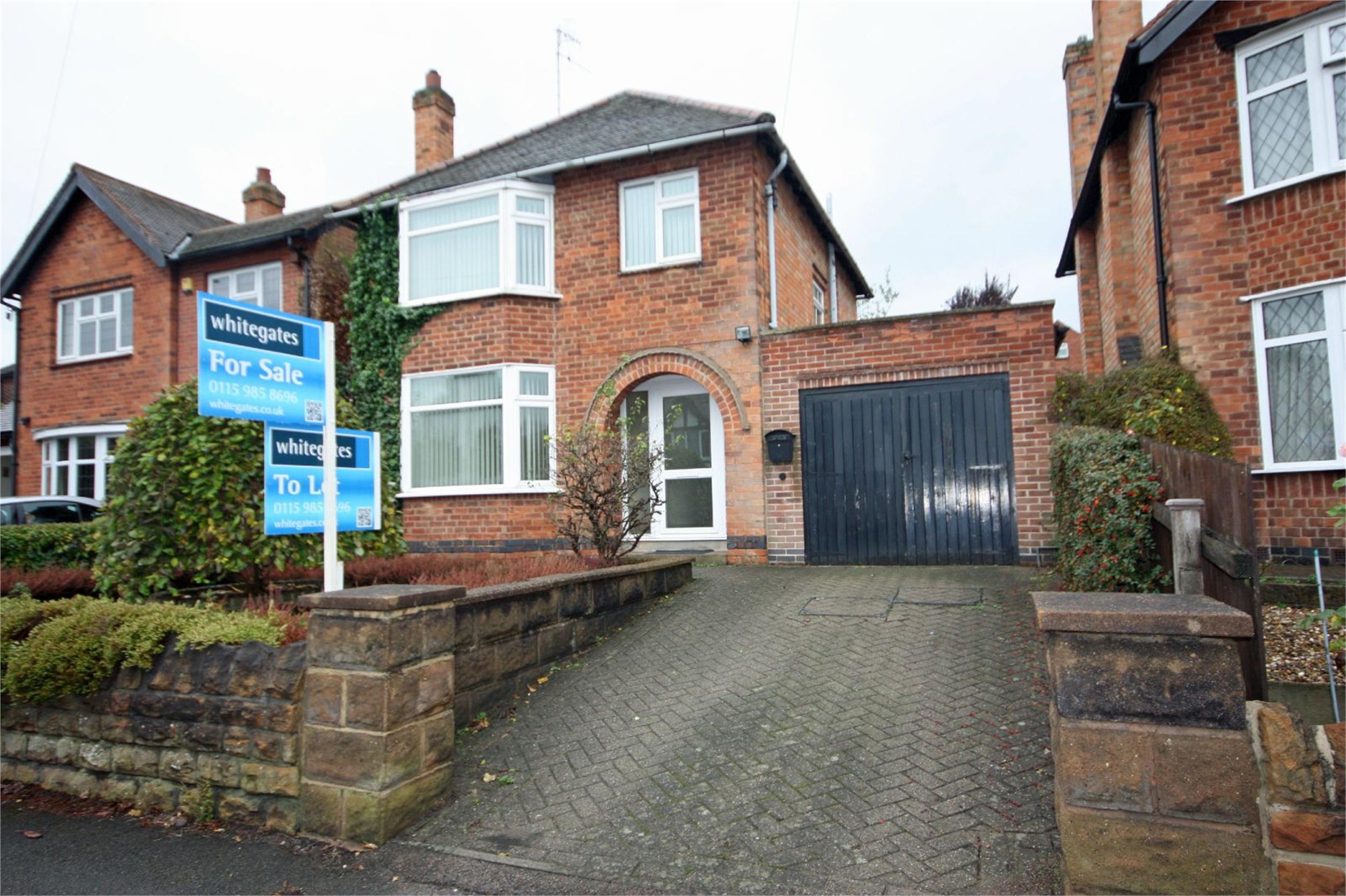 Whitegates Nottingham Sherwood 3 bedroom Detached House For Sale in