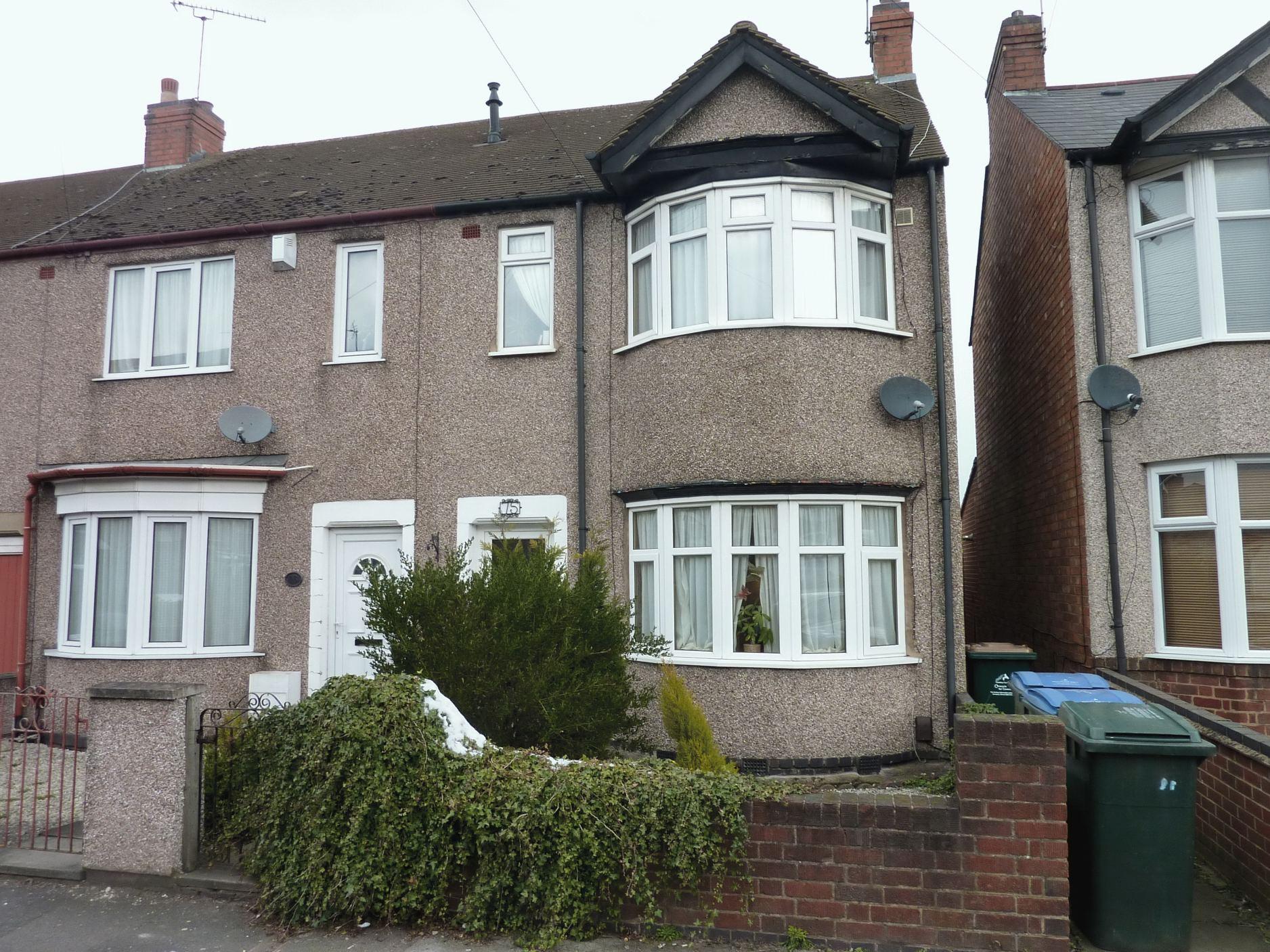 Whitegates Coventry 3 bedroom House To Let in Stratford Street, Stoke