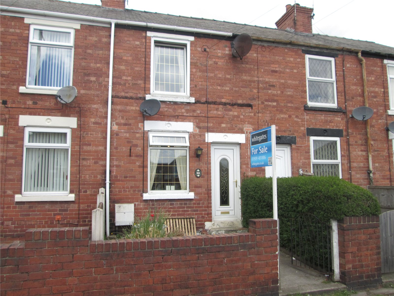 Whitegates Worksop 2 bedroom House for sale in Lowtown Street Worksop Notts S80 Whitegates
