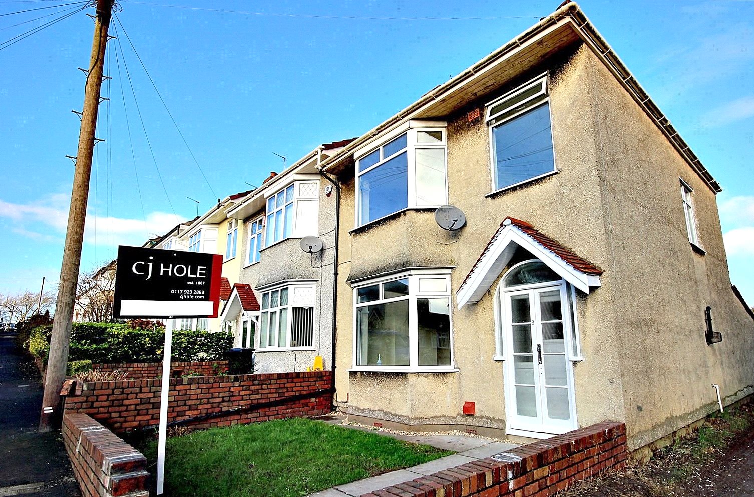 CJ Hole 3 bedroom House to rent in Wessex Avenue, Horfield