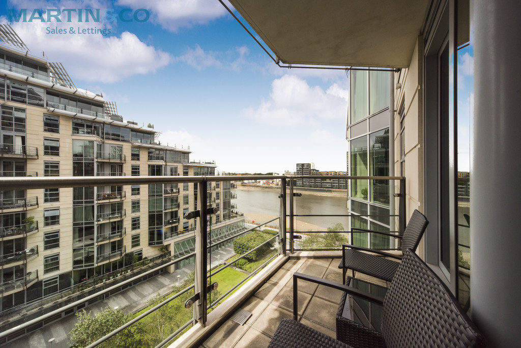 Martin & Co Battersea Reach 2 bedroom Apartment Let in Ensign House, Battersea Reach