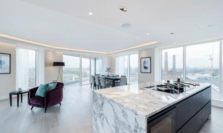 3 bedroom Apartment to rent - Chelsea Creek Tower, Fulham SW6