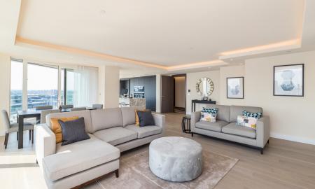 3 bedroom Apartment to rent - Chelsea Creek Tower, Fulham SW6
