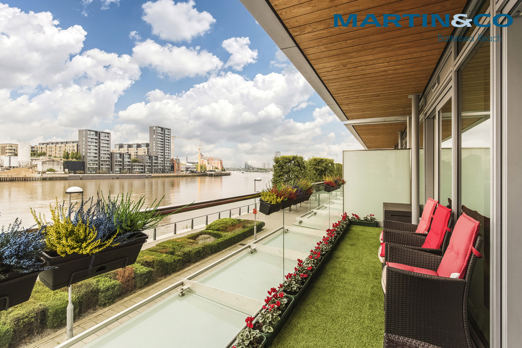 Martin & Co Battersea Reach 3 bedroom Apartment Let in Ascensis Tower, Battersea Reach