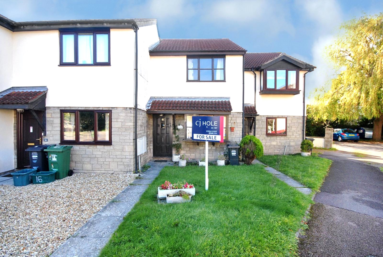 CJ Hole Worle 2 bedroom House for sale in Nutwell Square Worle Weston