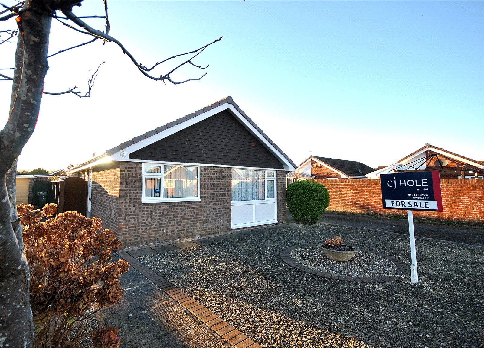 CJ Hole Worle 2 bedroom Bungalow for sale in Magpie Close Mead Vale