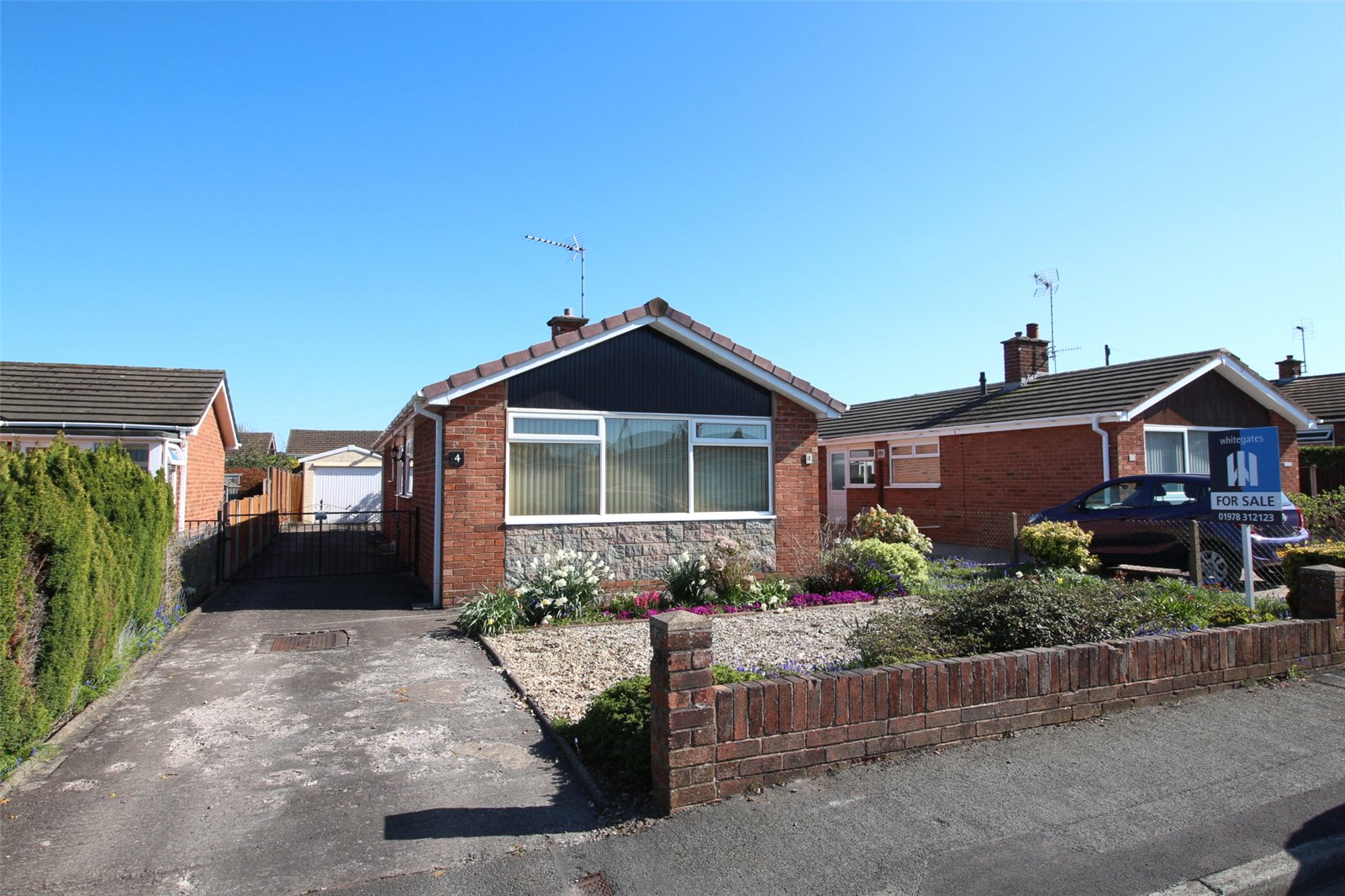 Whitegates Wrexham 3 bedroom Bungalow for sale in Brecon Close Borras