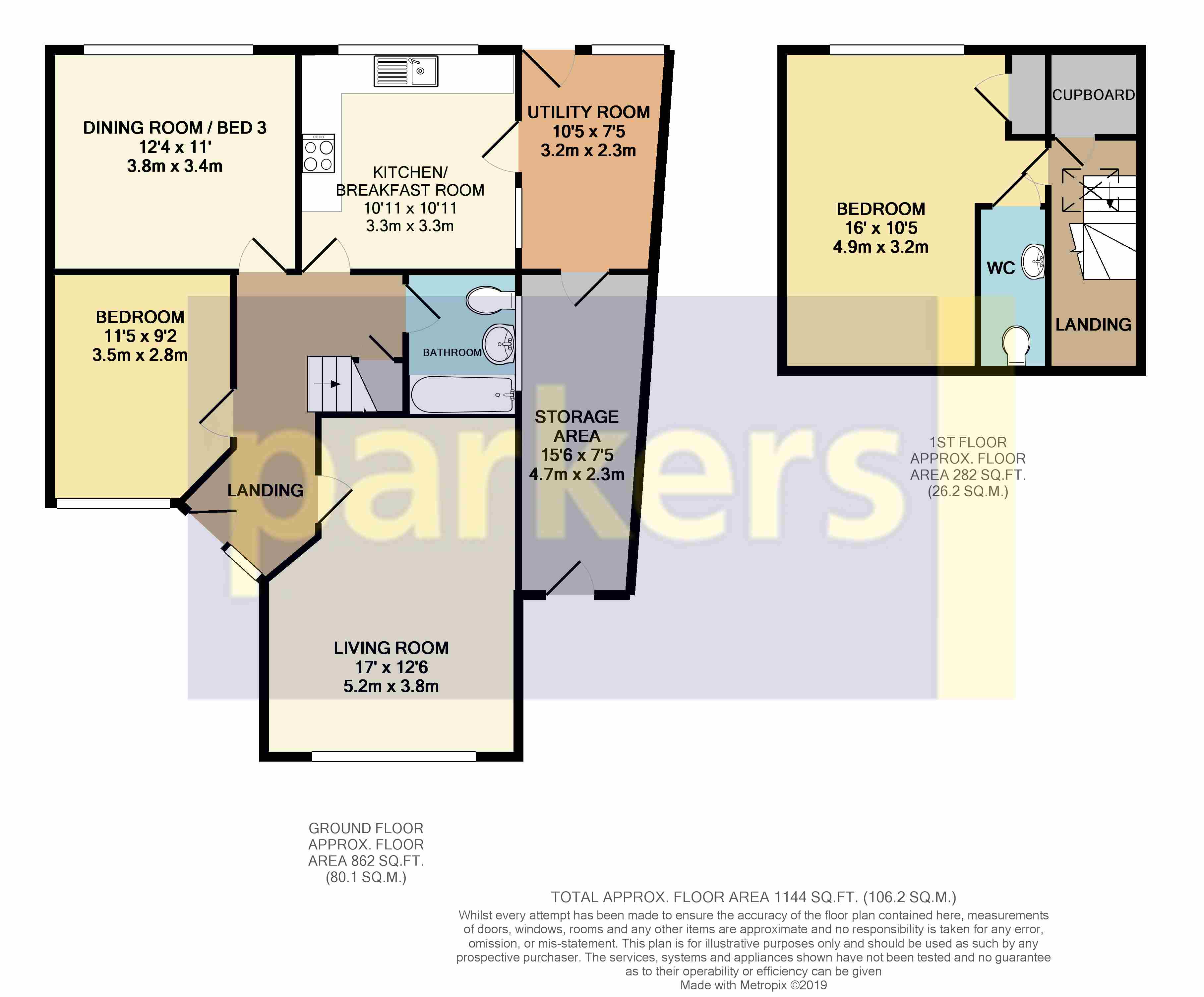 Parkers Tilehurst 3 bedroom Bungalow SSTC in Brooksby Road, Tilehurst