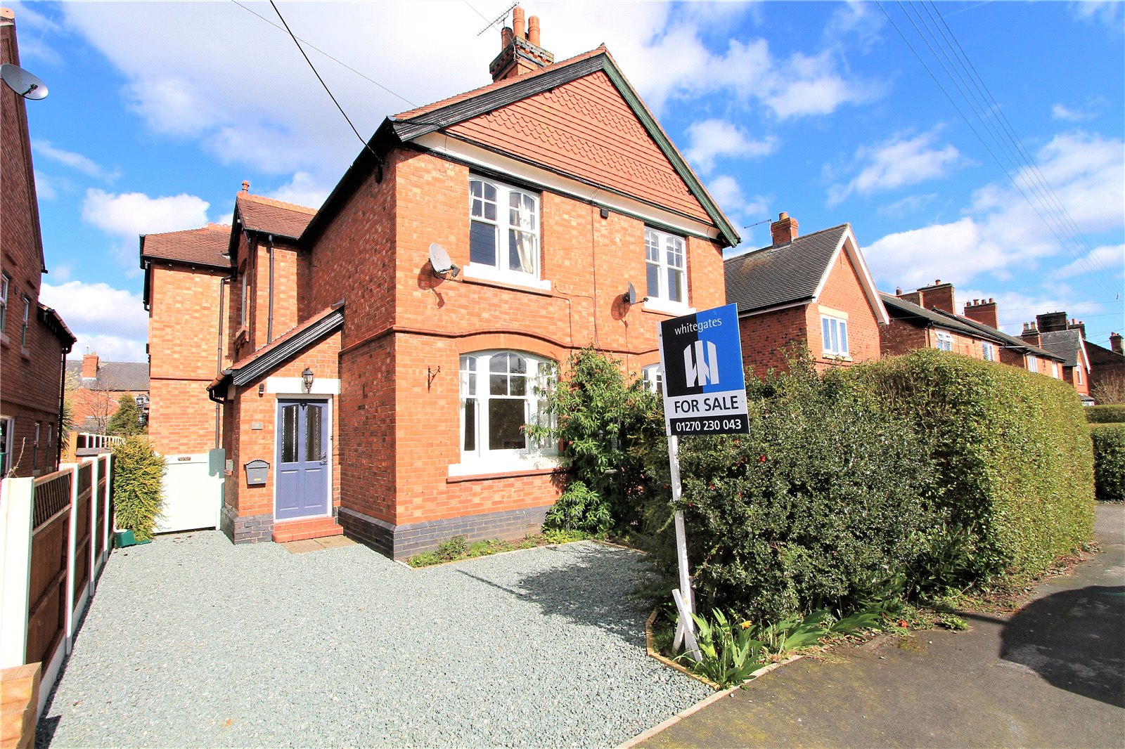 Whitegates Crewe 3 bedroom House For Sale in Mere Street, Haslington, Crewe