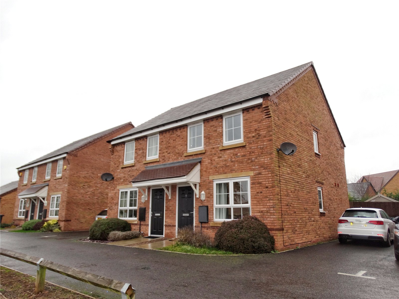 CJ Hole Worcester 2 bedroom House SSTC in Chalmers Close, Worcester