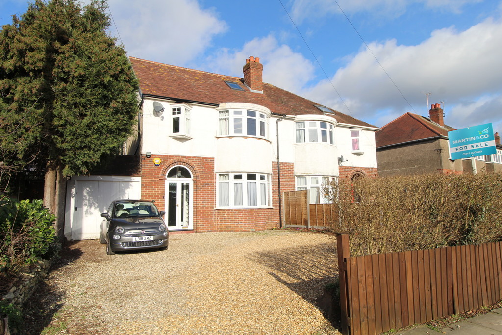 Martin & Co Cheltenham 4 bedroom SemiDetached House SSTC in Priors
