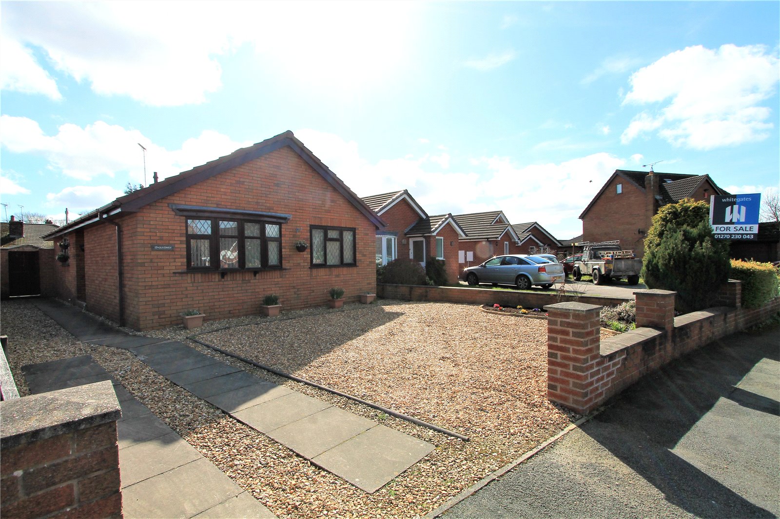 Whitegates Crewe 2 bedroom Bungalow SSTC in Millbeck Close, Weston, Crewe